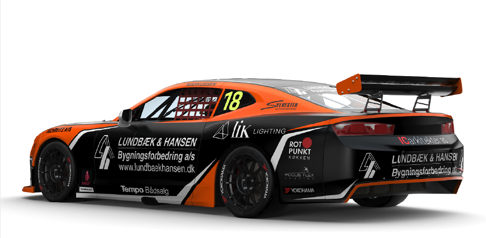 Sådan kommer Michael Markussens DTC-racer til at se ud i 2019
(Foto: Markussen Racing)